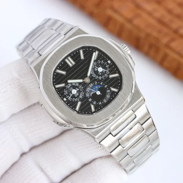 Luxury Unique Design Watch for Men High Quality Stainless Steel Watch Fashion Three Eye Chronograph Watch 40mm